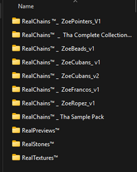 RealChains™️| Tha Complete Collection V1