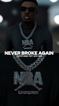 NEVER BROKE AGAIN CHAIN | GRAND THEFT AUTO CHAIN