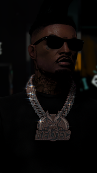 |ONE OF ONE| KELTEC LOGO PENDENT