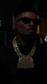 |ONE OF ONE| KELTEC LOGO PENDENT