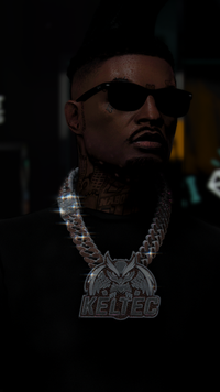 |ONE OF ONE| KELTEC LOGO PENDENT