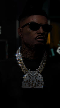 |ONE OF ONE| KELTEC LOGO PENDENT