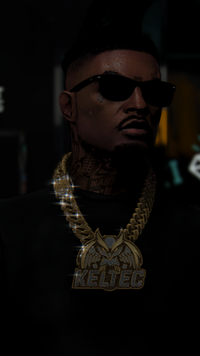 |ONE OF ONE| KELTEC LOGO PENDENT