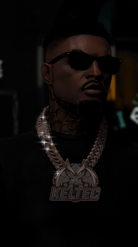 |ONE OF ONE| KELTEC LOGO PENDENT