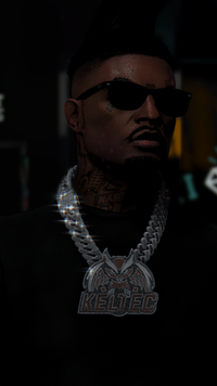 |ONE OF ONE| KELTEC LOGO PENDENT