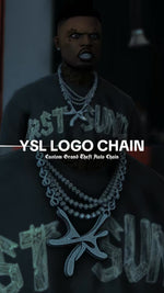 YSL LOGO CHAIN | GRAND THEFT AUTO CHAIN